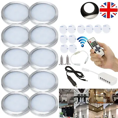 12V 10x Interior LED Spot Lights For VW T4 T5 Camper Van Caravan Motorhome Light • £13.67