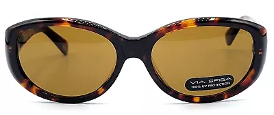 VIA SPIGA - 329S 55B 54/16/135 - TORTOISE - NEW Authentic WOMEN SUNGLASSES • $39.95