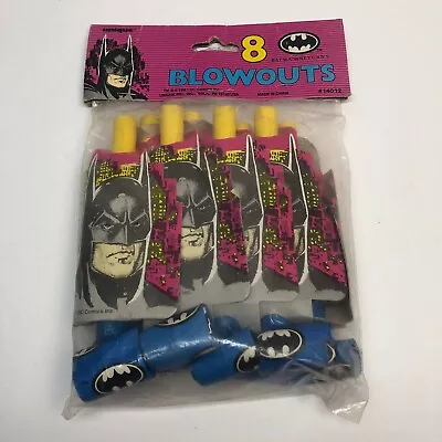 Vintage New Batman Returns Party Favors 8 Blowouts • $11