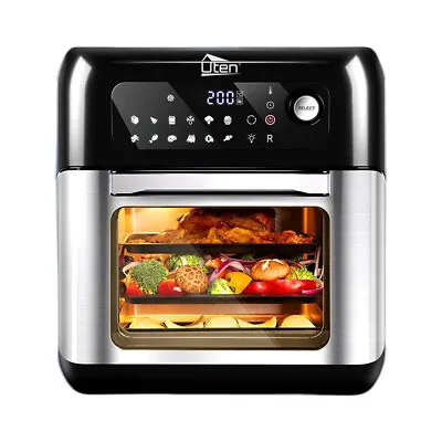 View Details Multi 12-in-1 Air Fryer 10L Large Capacity Oven Healthy Frying Cooker Oil Free • 69.99£