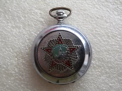Vintage Pocket Watch MOLNIJA VICTORY 1941-1945 SOVIET/USSR RUSSIA • $3