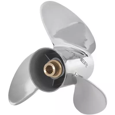 BRP Propeller 14.75 X 16 SS 3-Blade RH Viper TBX Hub #763912 • $651.19