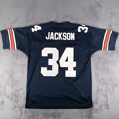 Vintage Bo Jackson NCAA Auburn Tigers 1998 Gridiron Greats Size 52 Stitched • $48.88