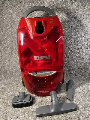 $74.95 • Buy Kenmore Progressive 360 Model 116 True HEPA Vacuum Cleaner Red Main Unit ONLY