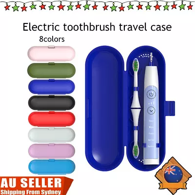 Portable Electric Toothbrush Case Travel Cover Holder Storage Box For Oral-B &A • $9.72