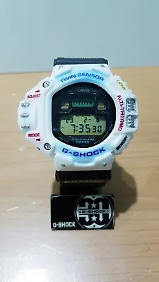 Vintage G-Shock Pilot Sky Force DW6700 Customized White Short Band Digital Japan • $140.25