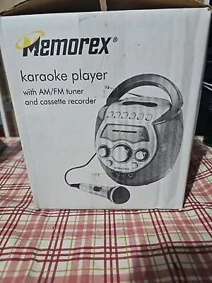 Memorex Karaoke Machine With Am/fm Radio And Cassette Recorder Brand New Purple  • $39.99