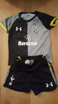 Tottenham Hotspur Away Shirt AND SHORTS INFANT  T2  TODDLER  RARE USED • £19.99
