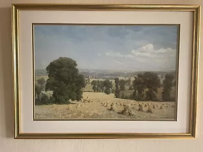 David Shepherd Print 'Somerset Harvest'  FRAMED • £35