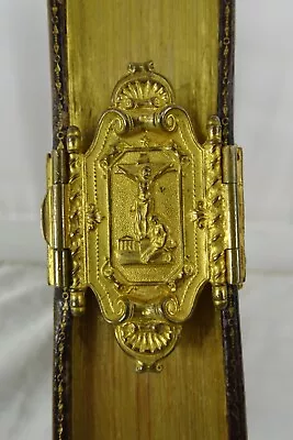 CLASPED-Engravings Eucologe Catholic Antique Missal Bible Prayer Book - 1844 • $299