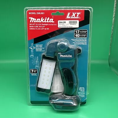 NEW Makita DML801 18V LXT Lithium‑Ion Cordless 12 LED Flashlight NEW • $21