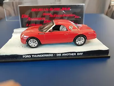 Diecast James Bond 007  Ford Thunderbird 1/43 Die Another Day. • $19.99