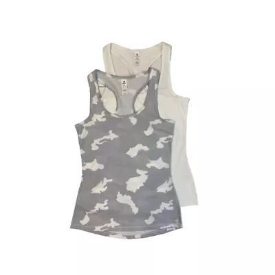 NWT 90 Degree By Reflex Camo White/White 2 Pack Tank Small • $15.16