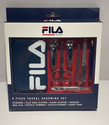 FILA 8 Piece Travel Grooming Kit For Men • $14.99