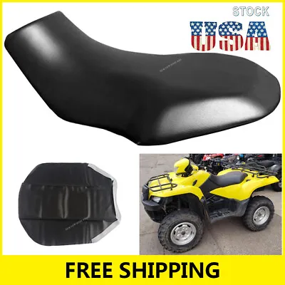 Seat Cover Fits 2005-2019 Suzuki King Quad 400ASI LT-A450X 500X 700X 750X Black • $20.99