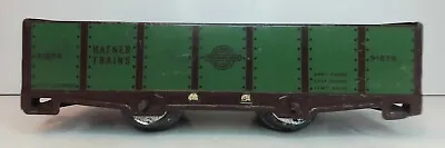 Hafner O Gauge Green Tin Litho Streamliner Gondola #91876 (RS560) • $9.95