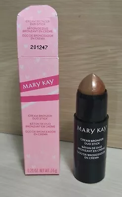 Mary Kay Cream Bronzer Duo Stick Bronze & Shimmer - NIB - $0 Shipping! • $14.95