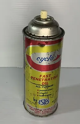 Vintage Cyclo Penetrating Lube Spray Can Neat Piece! • $12.99
