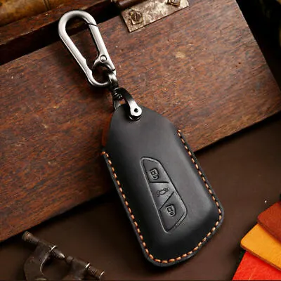 For VW Golf 8 Remote Fob For Seat/ Skoda Leon MK 4 Leather Key Case Cover Holder • $16.98