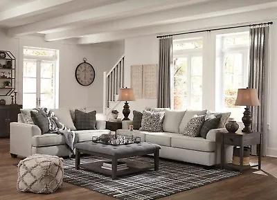 $1295 • Buy Ashley Furniture Velletri Sofa And Loveseat Living Room Set