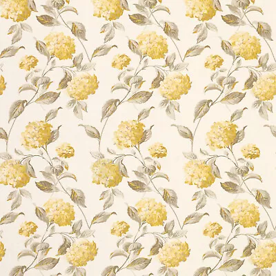 £90 • Buy Laura Ashley Hydrangea Camomile Fabric - Approx. 6 Metres