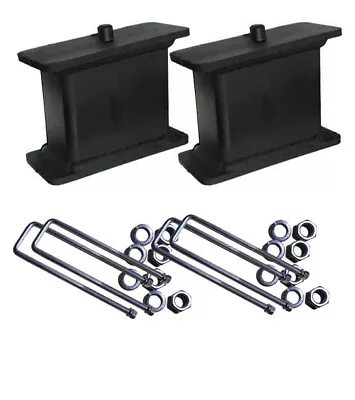 99-06 Chevy GMC Sierra Silverado 4  Rear Lift Blocks  4x4 Ubolt  C  • $65.59