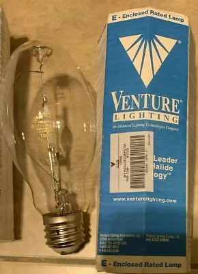 Venture KR85 ED28 Metal Halide Lamp Light Bulbs 150W Clear NEW In Sleeve 13556 • $19.95