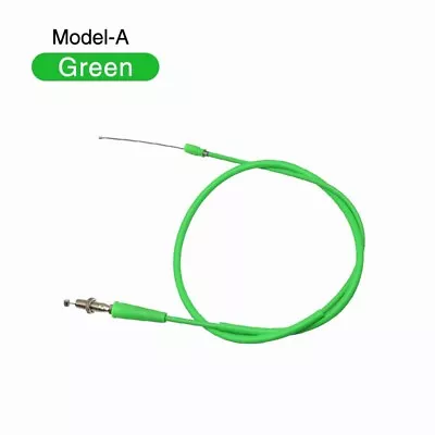 $8.50 • Buy 110cm Green Throttle Cable Motorcycle ATV Single Head For Motorcycle