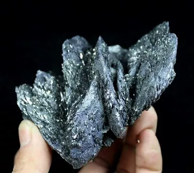 935g 100mm Arsenopyrite On Sharp Lollingite W/ Molybdenite Coating CMM345036 • $245