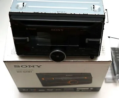 Sony WX-920BT 2 DIN CD Receiver Bluetooth Car Audio Black • $102.28