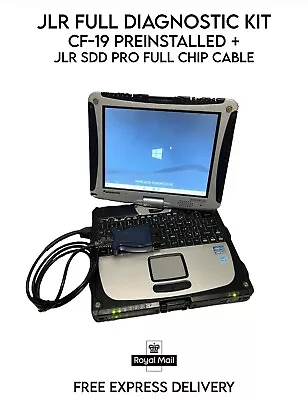 🔌💻 JLR Full Diagnostic Kit CF-19 Preinstalled ToughBook + Cable - PLUG + PLAY • £400