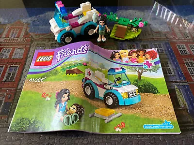 Lego 41086 Friends Vet Ambulance  100% Complete With Instructions • $25