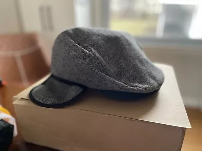 Vintage Tweed Cap Cabbie Newsboy Hat • $10.99