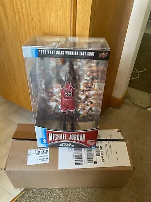 Michael Jordan Action Figure Upper Deck Last Shot Nib • $120