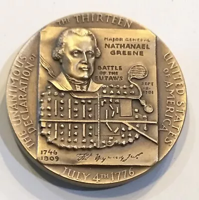 Medallic Art Co. Signers Of The Declaration Of Independence Thomas Heyward Medal • $8.95