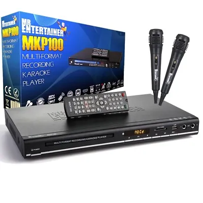 Mr Entertainer MKP100 Karaoke Machine Player CDG/DVD/MP3G/USB/HDMI/RECORD • £79.99