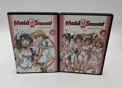 Maid Sama! - Collection 1 & 2 (2011 4-disc DVD Set) • $34.95
