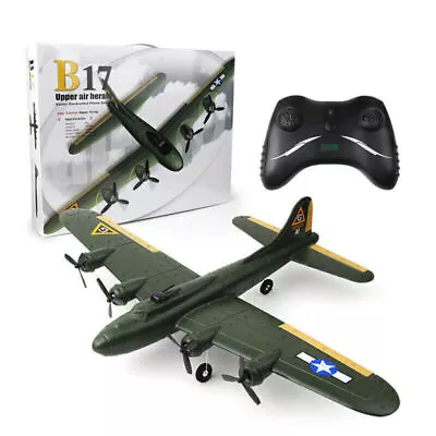 B17 2.4G RC Remote Plane Bomber Glider Wingspan Fighter Toy RTF Drop-Resistant • $45.99