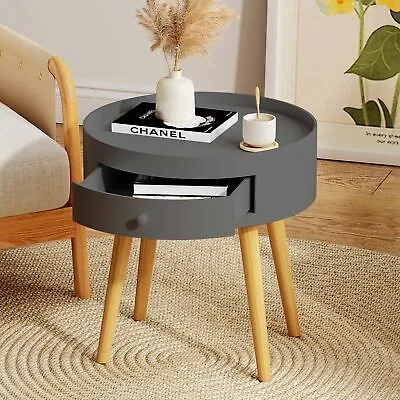 Modern Coffee Table With Drawer Bedside Table Sofa Side TableNightstand • $51.98