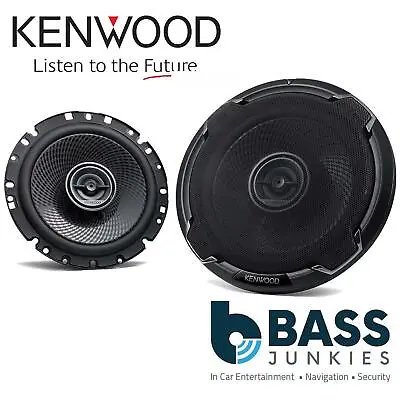 £59.95 • Buy Kenwood PS Series 17CM 6.5  Inch 660 Watts Door 2 Way Car Speakers Pair