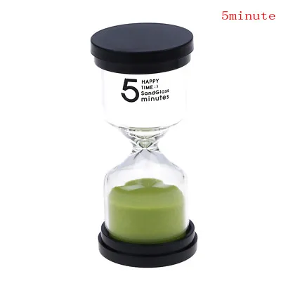1/3/5/10/15/30 Minutes Sand Glass Sandglass Hourglass Timer Clock Decor Gift Toy • $8.92