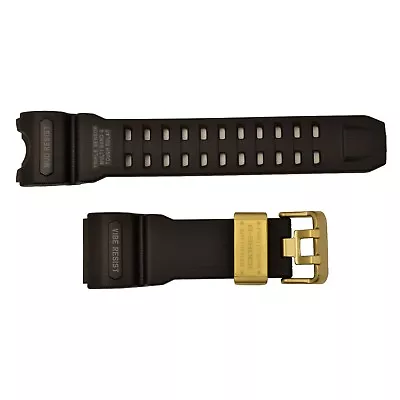 CASIO  Mudmaster Mud Resist  Watch Band Strap GWG-1000GB-1A Black Rubber • $199.96