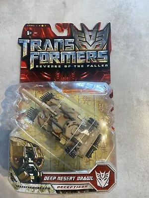 £50 • Buy Transformers Revenge Of The Fallen - Deep Desert Brawl Figure - Sealed On Card