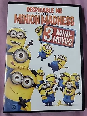 Despicable Me Presents Minion Madness (3 Mini Movies) DVD • $5