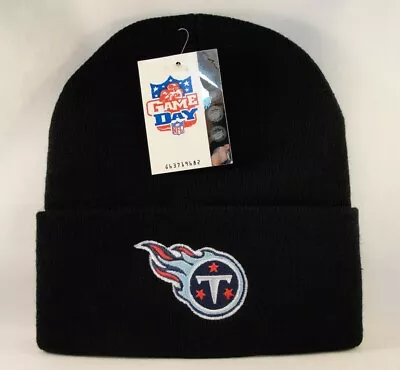 Tennessee Titans NFL Vintage Cuffed Knit Hat Black • $15.99