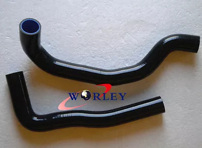 $72.60 • Buy For Toyota Mark II 2/Chaser/Cresta JZX100 1JZ-GTE Silicone Radiator Hose BLACK