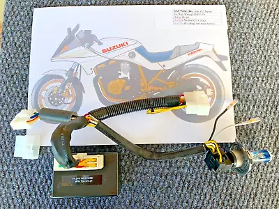 Suzuki Gsx750S SE 84 Katana  Pop Up Headlight Subharness + 9 Pin Module Assy • $238.13