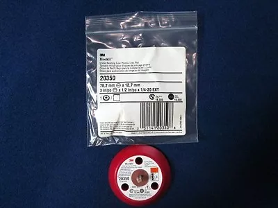 $26.21 • Buy 3M 20350 3  CLEAN-SANDING LOW-PROFILE HOOKIT DISC PAD 3 X1/2 X1/4-20 