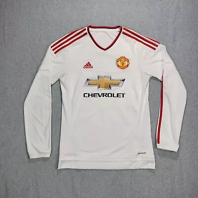 Manchester United Long Sleeve Football Soccer Shirt Jersey Rooney Era Mens S • $25.99