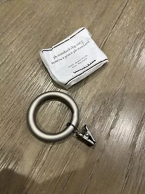 Pottery Barn Curtain Clip Rings Pewter Multiples Available Small  • $3